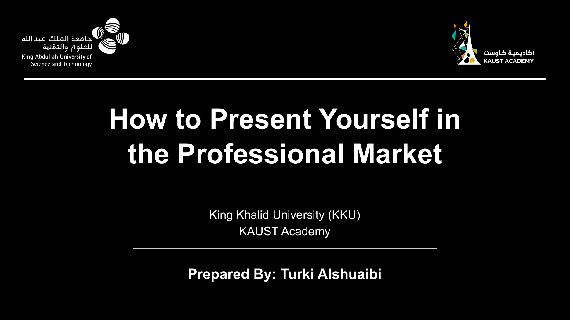 How to Present Yourself in the Professional Market cover